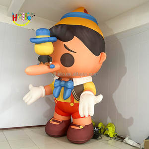 कस्टम परेड लड़के शुभंकर चरित्र ठंडा हवा इंफ्लेटेबल पिनकोचियो - Product Image 4