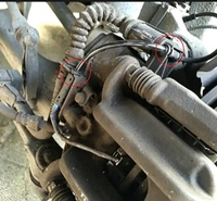 Capteur d'usure des plaquettes de frein arrière pour BMW F20/F30/F34/F35, design noir avec résistance aux hautes températures et à l'abrasion