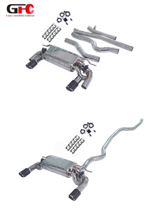 Sistema de Escape Catback con Válvula Pulida Tipo Espejo, Apto para <span class=keywords><strong>BMW</strong></span> <span class=keywords><strong>F30</strong></span> F32 F36 <span class=keywords><strong>335i</strong></span> 340i 430i 440i B58 <span class=keywords><strong>N55</strong></span> B48 - Product Image 4