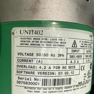 UNI1402 1.1KW 380V AC Servo Motor Aluminum Plastic Used in Good Condition 3 Months Warranty for Electronic Industrial Equipment - Product Image 3