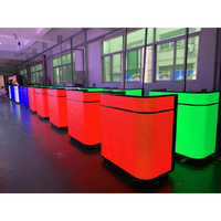 Écran LED mobile pour réception, grand écran, montage sur pilier, installation facile, affichage haute définition, pas de raccordement requis P2.5/P1.86