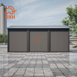 大祥工厂定制公司大空间现代预装仓储预制单2汽车货物仓储集装箱车库店 - Product Image 2