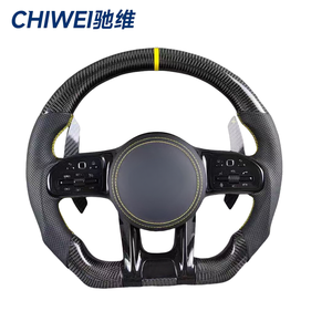 Volant en fibre de carbone personnalisé pour Mercedes Benz AMG C <span class=keywords><strong>E</strong></span> S Classe G W204 W205 W222 Y compris G500 G55 G63 S500 S320 - Product Image 3