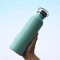 Bouteille d'eau de sport personnalisée de haute qualité Bouteille d'eau thermique isolée sous vide en acier inoxydable à double paroi