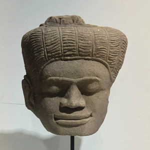 Yüksek <span class=keywords><strong>Khmer</strong></span> gülümseme özel buda heykeli gülümseme kazınmış süsler <span class=keywords><strong>Khmer</strong></span> etkileyici el sanatları <span class=keywords><strong>Khmer</strong></span> neşeli tapınak dekorasyon - Product Image 5