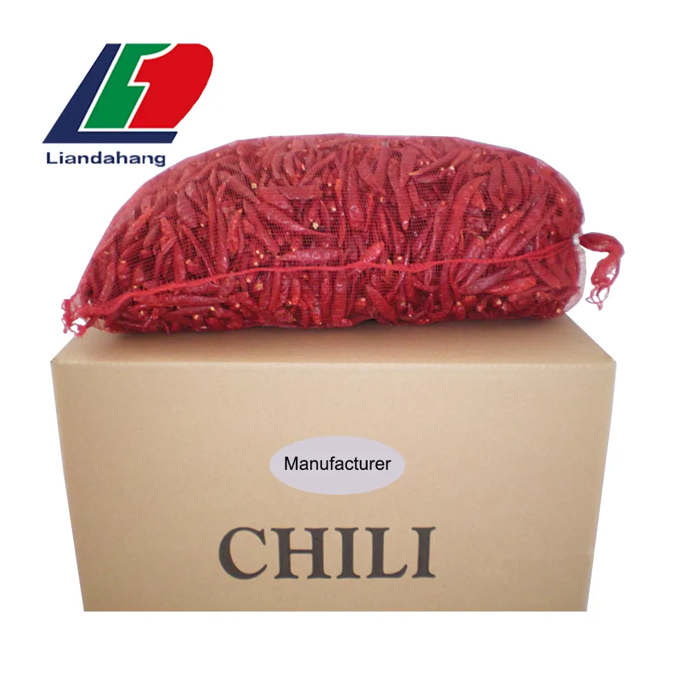 HACCP/ HALAL Plantación y producción de Chile Chaotian 30.000-35.000 SHU 3-5 cm, 5-7 cm