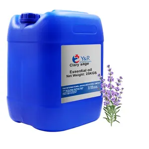 Extrait de plante en vrac d'usine huile essentielle naturelle de sauge sclarée pour les soins de la peau de diffuseur d'arôme