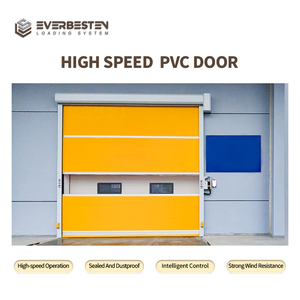 Porte spirale à grande vitesse Everbesten, panneau en aluminium rigide, porte rapide, porte industrielle robuste, pas une <span class=keywords><strong>volet</strong></span> roulant traditionnel - Product Image 2