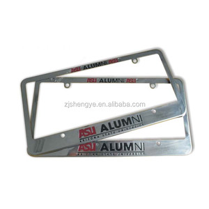 กรอบป้าย<span class=keywords><strong>ทะเบียน</strong></span>รถยนต์ EU แบบกำหนดเอง ทำจากสแตนเลส - Product Image 6