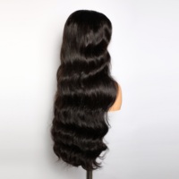 Perruques sans colle à ondulation naturelle en cheveux vietnamiens bruts doublement étirés, perruques de luxe originales en cheveux humains bruts du Vietnam pour femmes