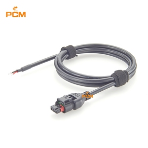 1488991-1 Tyco AMP 3-pins mannelijke naar open-eind verzegelde automotive kabelboom voor auto PDC parkeersensor stekker cam positie - Product Image 4