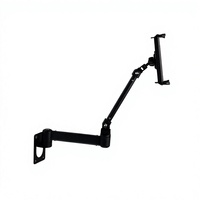Support mural pour tablette PC en aluminium robuste, support universel réglable à 360 degrés pour iPad Galaxy Tab 7-12,9 pouces