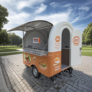 2025 <b>Car</b> Truck With Full Kitchen Mobile Food <b>Trailer</b> Commercial Ice Cream Cart - Product Image 1