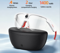 Lunettes de soleil intelligentes de cyclisme avec IA, caméra 8MP, verres polarisés, traduction ChatGPT, lunettes connectées intelligentes