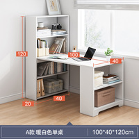Bureau bibliothèque combinaison simple ordinateur bureau chambre coin maison location bibliothèque un étudiant bureau