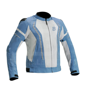 Chaquetas de moto de último diseño de calidad superior con protección completa para las mejores chaquetas de cuero de carreras de motos - Product Image 3