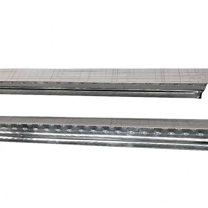 Suspenso Teto Galvanizado Branco Parede Plana Ângulo T-Bar Metal Grid/alta qualidade T-Grid