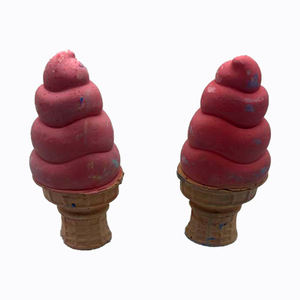 <span class=keywords><strong>Craie</strong></span> géante en forme de crème glacée pour trottoir, facile à nettoyer et sans poussière - Product Image 1