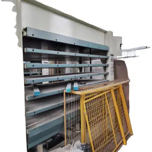 Mould door skin hot press machine for different size