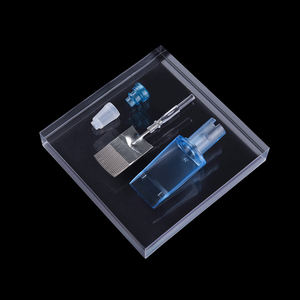 <span class=keywords><strong>Wjx</strong></span> - Caja de 10 <span class=keywords><strong>Agujas</strong></span> y Cartuchos de Tatuaje Desechables Azules Especiales de Gran Tamaño - Product Image 3