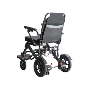 Batteria rimovibile facile funzionamento della sedia a rotelle disabilitata sedia a rotelle elettrica pieghevole e leggera con il telecomando - Product Image 3