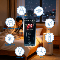 Thermostat intelligent Tuya pour chauffage avec contrôle par application - Thermostat WiFi programmable pour chauffage électrique