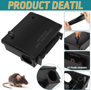 Pièges à rats et à souris jetables en plastique verrouillables, écologiques, avec <span class=keywords><strong>colle</strong></span> à base d'arachide pour le contrôle des animaux - Product Image 3