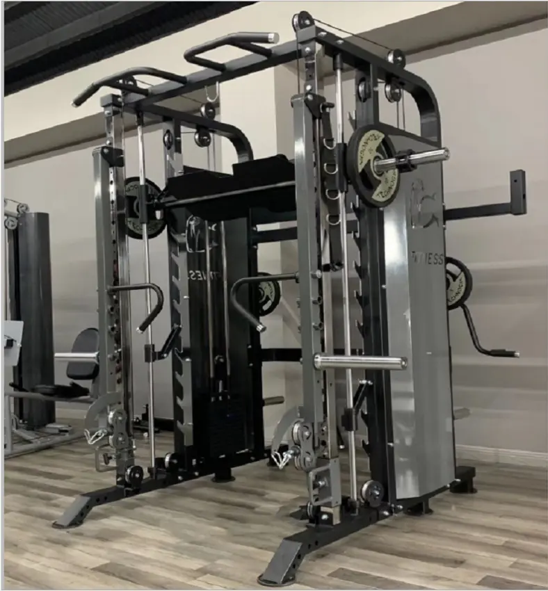 2021 Offre Spéciale Fabrication professionnelle pas cher gym multifonction équipement de conditionnement physique smith machine