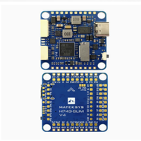 Contrôleur de vol MATEKSYS H743 Slim V4 STM32H743 7 UART 13 PWM GPS CAN 6V-36V ArduPilot Betaflight INAV Type-C Certifié CE/FCC