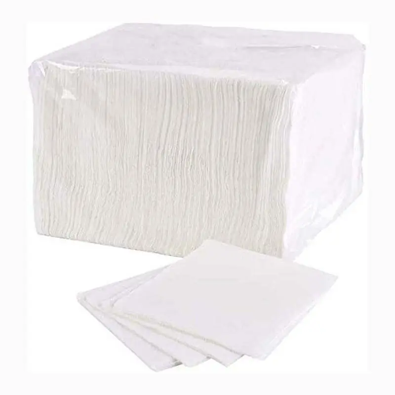 Manufacturer White Everyday Easter Bulk Tissue Paper Napkin With Plastic Packaging