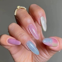 Haute qualité Wholesaletip 24 pièces/boîte presse sur les ongles prix ballerine cercueil amande pointu couverture complète ongles artificiels faux