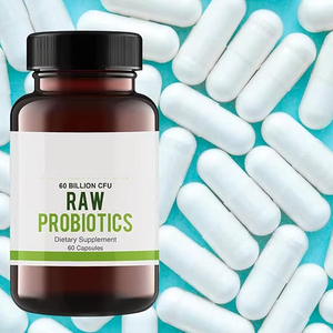 Amazon Hot seller capsule probiotiche 60 miliardi di prebiotici organici CFU per la salute dell'apparato digerente degli adulti - Product Image 4