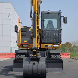 Excavadora de ruedas LiuGong 908F de alta movilidad usada para mantenimiento de carreteras - Product Image 4