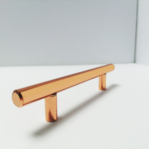 Berbagai ukuran halus emas mawar baja tahan karat kabinet pegangan lemari sederhana baik Finishing pegangan pintu - Product Image 6
