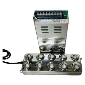 Atomiseur ultrasonique industriel à 10 têtes, brumisateur humidificateur pour bassin de jardin, générateur de brouillard ultrasonique, brumisateur ultrasonique - Product Image 3
