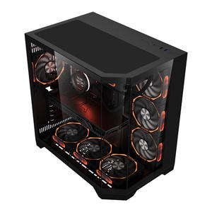 Jia Meng Home Plus Vue panoramique sur la mer Réservoir de poissons Chambre ATX360 Châssis <span class=keywords><strong>d</strong></span>'<span class=keywords><strong>ordinateur</strong></span> refroidi par eau Série 40 Tours de boîtiers <span class=keywords><strong>d</strong></span>'<span class=keywords><strong>ordinateur</strong></span> - Product Image 6