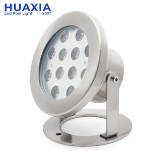 IP68 étanche RGB <span class=keywords><strong>LED</strong></span> <span class=keywords><strong>Spot</strong></span> extérieur intérieur 9W blanc chaud vert 12V entrée piscine jardin étang utilisation sous-marine - Product Image 2