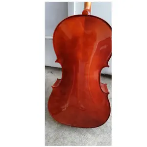 All handmade solid wood glossy or matte cello musical instrument accessories for adult children beginners to practice
