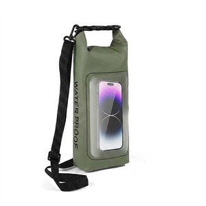 Sac étanche 2L en PVC pliable et portable pour la randonnée, la natation, la navigation de plaisance, le camping, la plongée, les voyages, toutes saisons - Product Image 6