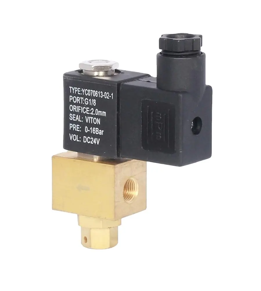 Yongchuang YC070613 24v 12v dizel yakıt araba solenoid vana hız kontrolü için