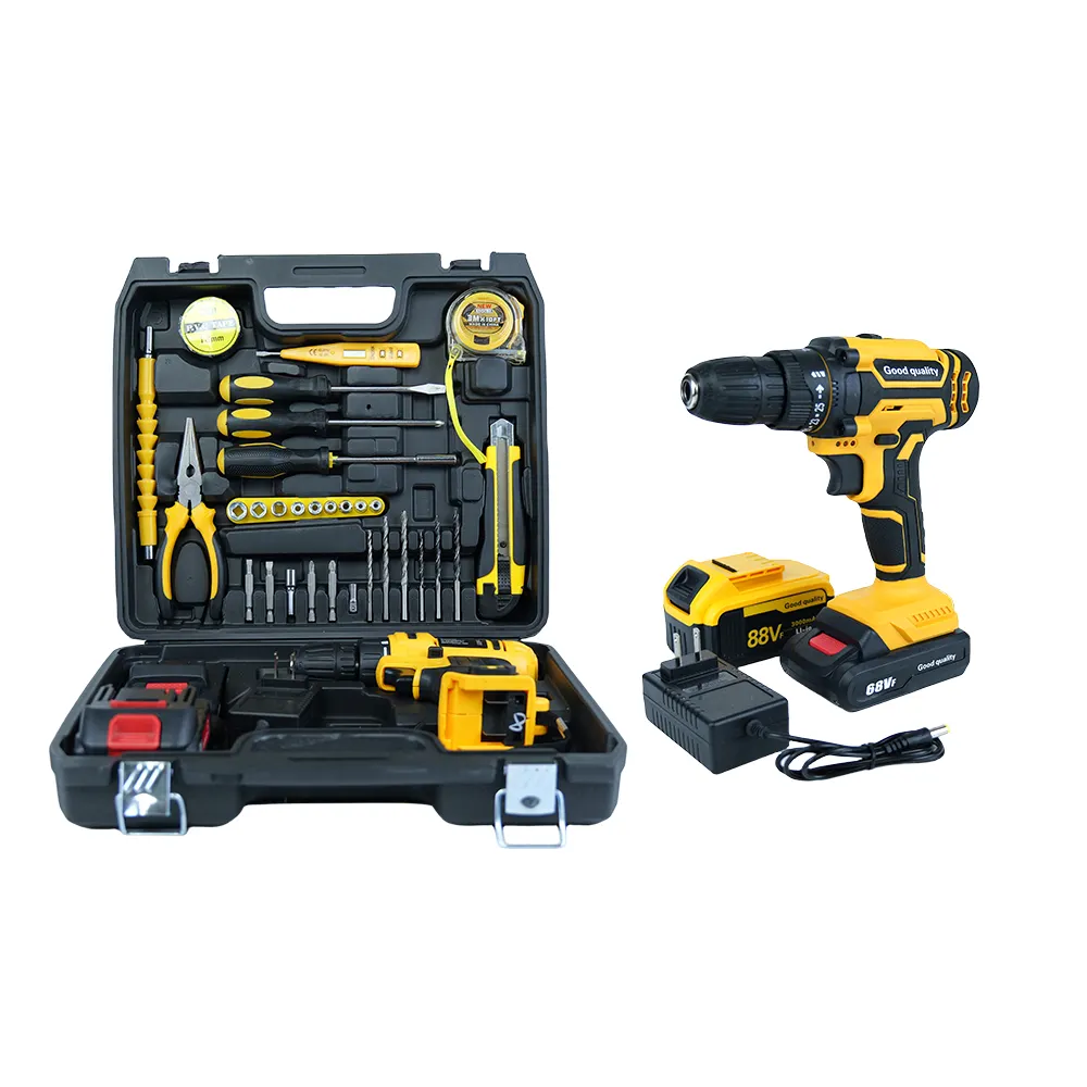 Portable Hand Makitas Electric Cordless Impact Drill Tools Machine Set 1/2 Cordless Impact Drill Machine For Tires Dewalts