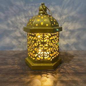 RICHSHINING Traditional Eid Mubarak Ramadan Decoration LED Moon <strong>Lantern</strong> Outdoor Hanging Lamp <strong>Islamic</strong> Art Led Hanging <strong>Lantern</strong> - Product Image 3