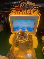 Machine de jeu d'arcade de course pour enfants à monnayeur, avec écran LCD HD, simulateur de conduite de voiture, pour centres de divertissement familial (FEC)