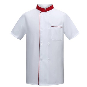 Camicia da Chef Unisex per cucina da <span class=keywords><strong>lavoro</strong></span> da uomo ristorante Hotel uniformi da cucina per il personale dello Chef - Product Image 1