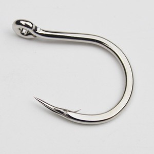 Hameçon en étain super résistant pour la pêche en mer Mérou des grands fonds Esturgeon <span class=keywords><strong>Carpe</strong></span> Requin avec plaque en <span class=keywords><strong>fer</strong></span> dur pour la pêche à l'achigan - Product Image 1