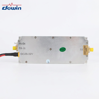 Module amplificateur de puissance RF ultra large bande 20W 0,5-6GHz SSPA à semi-conducteurs à gain élevé pour test radar, EW, SATCOM