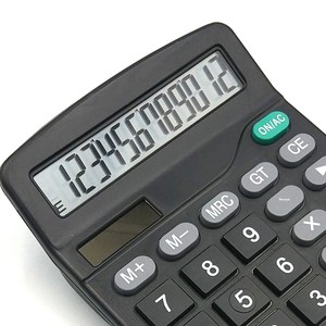 Calcolatrice Elettronica Finanziaria da Ufficio a 12 Cifre Multifunzione con Logo Personalizzato, Calcolatrice Solare, Fornitore di Calcolatrici - Product Image 1