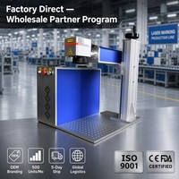 Nueva Máquina de Marcado Láser de Fibra 3D de 20W 30W 50W, Grabador CNC para Superficies Curvas de Metal, Precisión de 0.001mm, de Escritorio, Compatible con DXF/PLT/AI/BMP