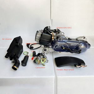 جودة عالية Gy6 50cc محرك رباعي الأشواط 1P39QMB CVT نمط سكوتر أجزاء دراجة نارية مع بداية الكهربائية CDI الاشتعال للبنزين - Product Image 6