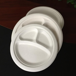 <span class=keywords><strong>Plateau</strong></span> de service en fibre de canne à sucre Bagosse pour la restauration - Product Image 3